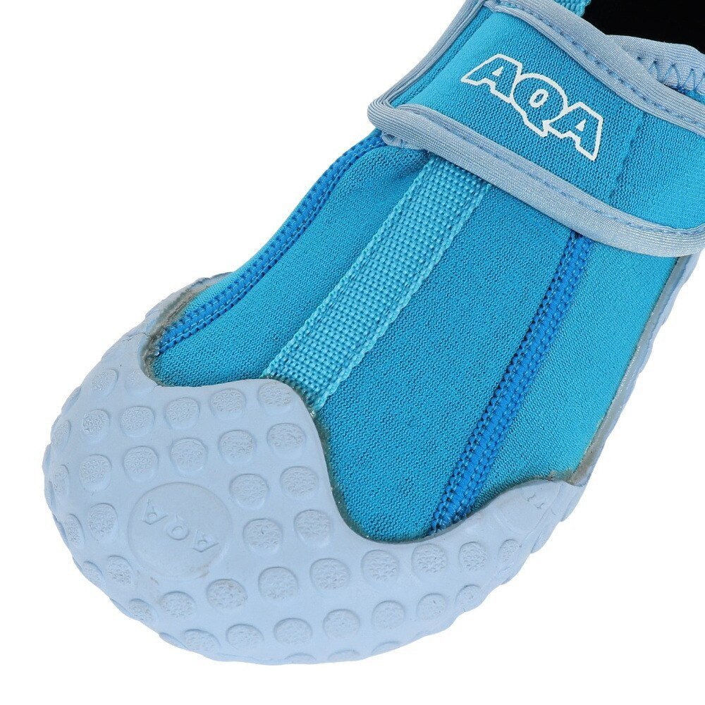 アクア（AQA） スノーケリングシューズ 子供 キッズ シュノーケル スノーケル 水遊び KW-4473N BLU