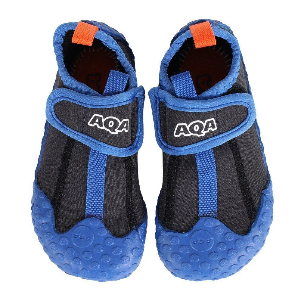 アクア（AQA） スノーケリングシューズ 子供 キッズ シュノーケル スノーケル 水遊び KW-4473N BLK/BLU