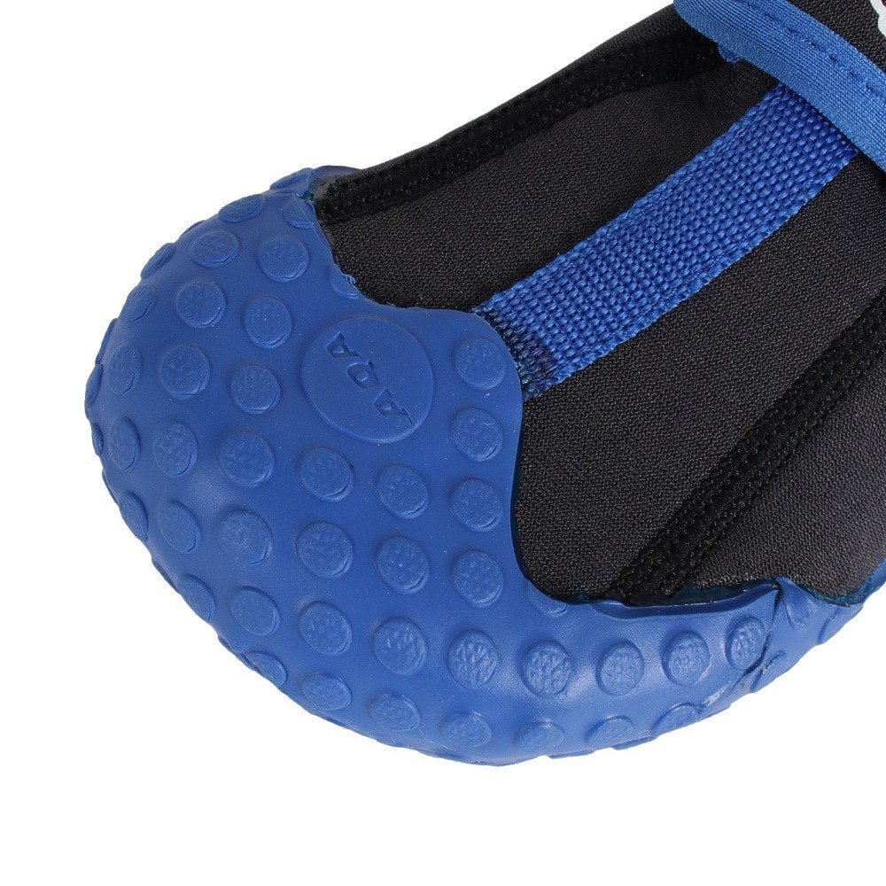 アクア（AQA） スノーケリングシューズ 子供 キッズ シュノーケル スノーケル 水遊び KW-4473N BLK/BLU