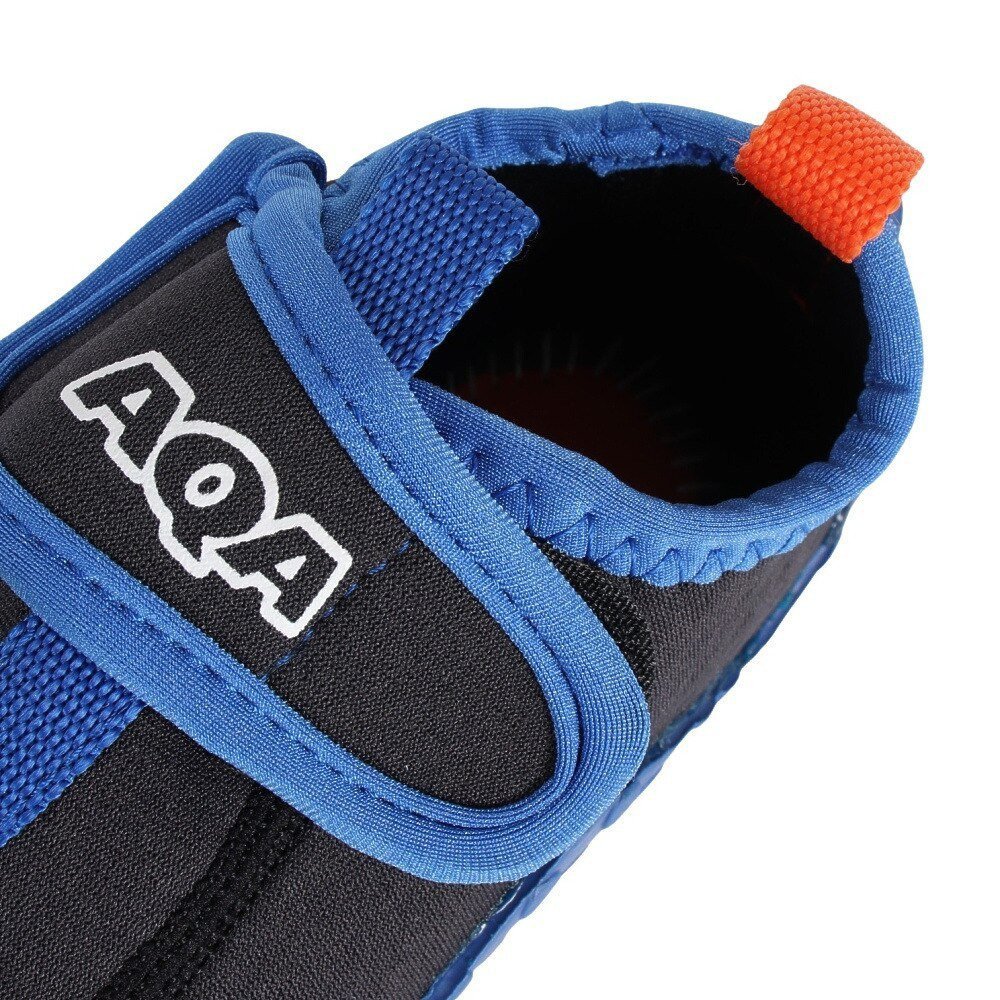 アクア（AQA） スノーケリングシューズ 子供 キッズ シュノーケル スノーケル 水遊び KW-4473N BLK/BLU