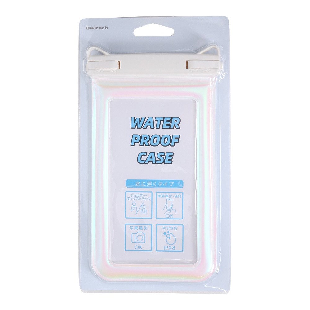 オウルテック（Owltech）（メンズ、レディース、キッズ）水に浮く! パールカラー IPX8取得 防水ケース OWL-WPCSP21
