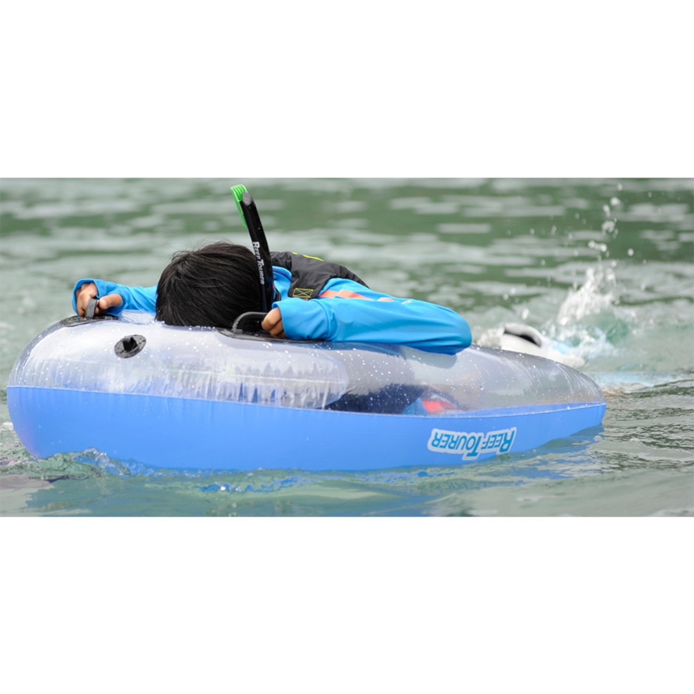 リーフツアラー（REEFTOURER）（メンズ、レディース）スノーケリング フロート 浮き輪 24 RA0501 BL