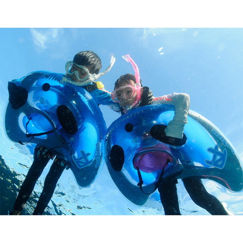 リーフツアラー（REEFTOURER）（メンズ、レディース）スノーケリング フロート 浮き輪 24 RA0501 BL