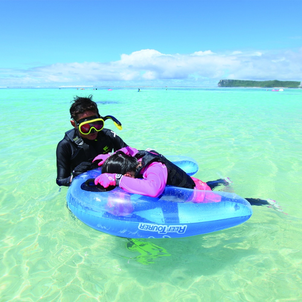 リーフツアラー（REEFTOURER）（メンズ、レディース）スノーケリング フロート 浮き輪 24 RA0501 BL