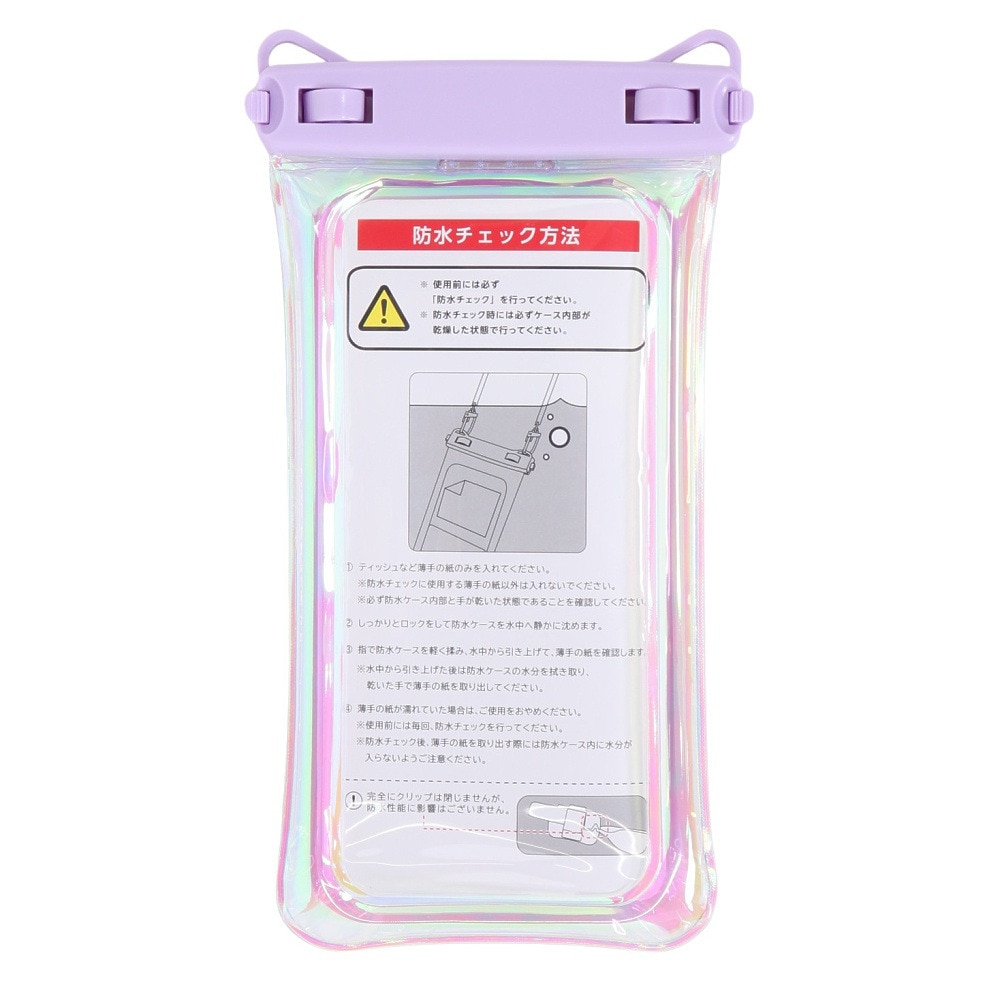 クロエ（Chloe）（メンズ、レディース、キッズ）スマホ 防水ケース 蓄光 6.7インチまで対応 IPX8取得 防水 防塵 OWL-WPCSP22-PU IPX8