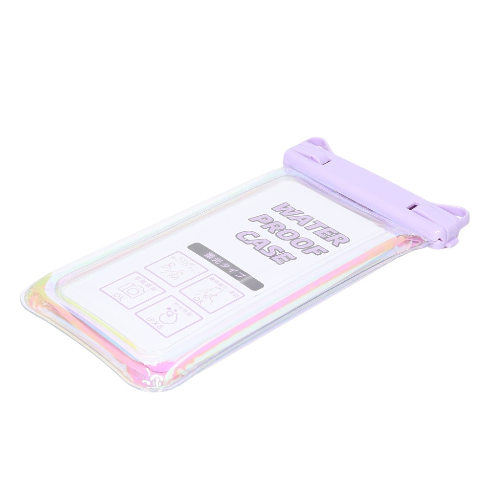 クロエ（Chloe）（メンズ、レディース、キッズ）スマホ 防水ケース 蓄光 6.7インチまで対応 IPX8取得 防水 防塵 OWL-WPCSP22-PU IPX8