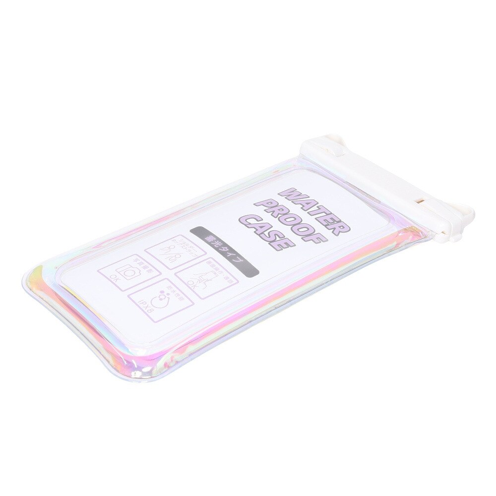 オウルテック（Owltech）（メンズ、レディース、キッズ）蓄光+オーロラカラー IPX8取得 防水ケース OWL-WPCSP22-WH