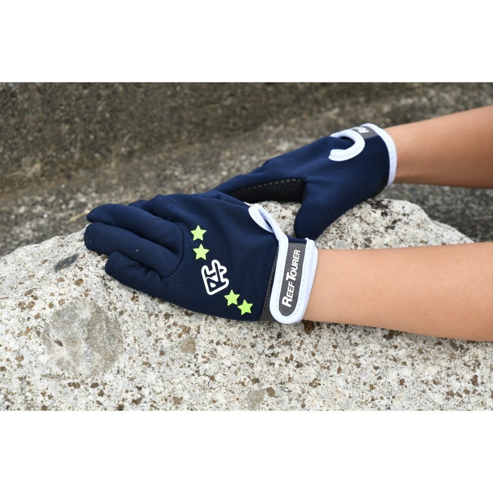 リーフツアラー（REEFTOURER）（キッズ）ジュニア マリングローブ 24 RA0210 BL マリンレジャー 保護 ケガ防止