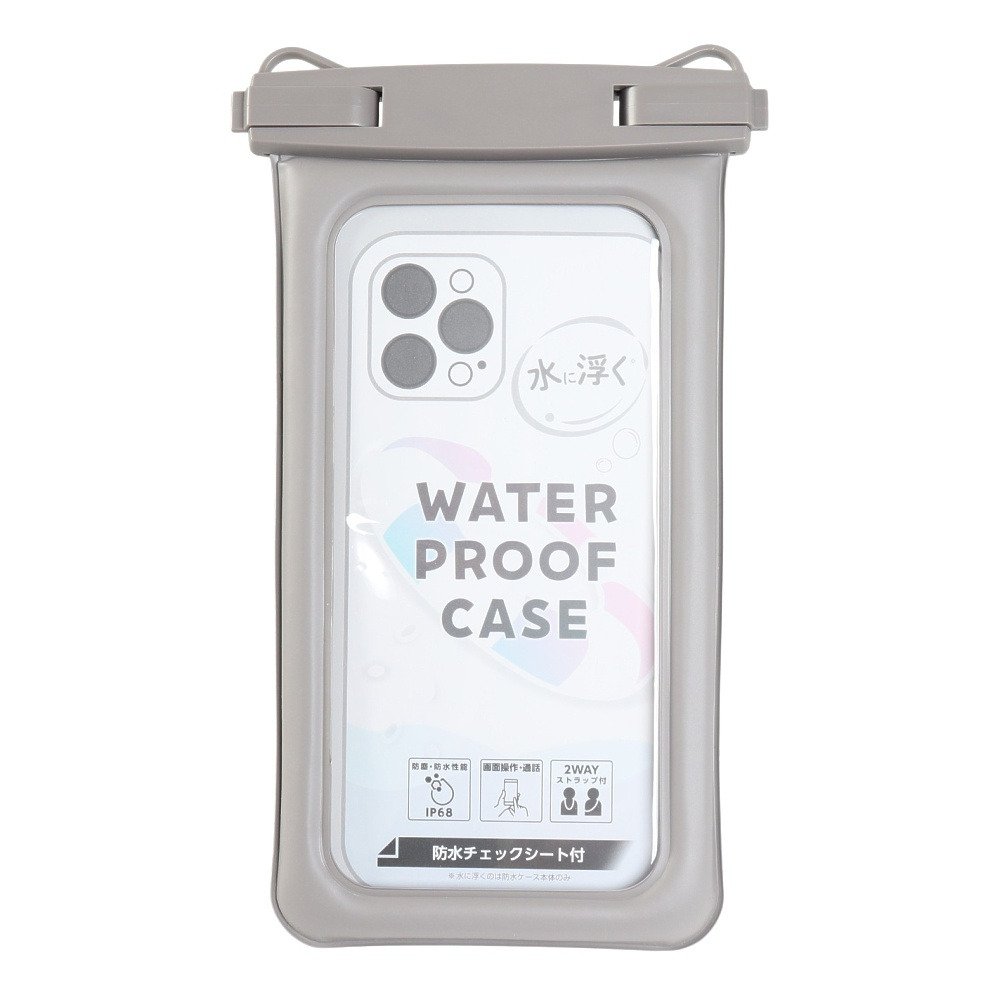 オウルテック（Owltech）（メンズ、レディース）防水スマートフォンケース OWL-WPCSP10R-GY