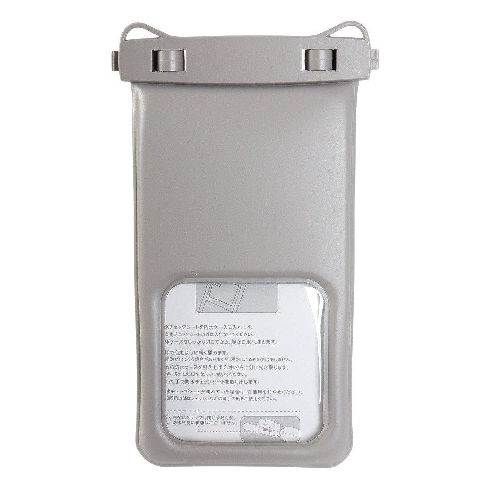 オウルテック（Owltech）（メンズ、レディース）防水スマートフォンケース OWL-WPCSP10R-GY