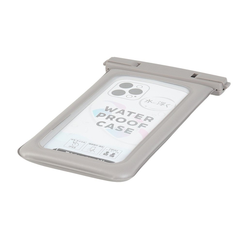 オウルテック（Owltech）（メンズ、レディース）防水スマートフォンケース OWL-WPCSP10R-GY