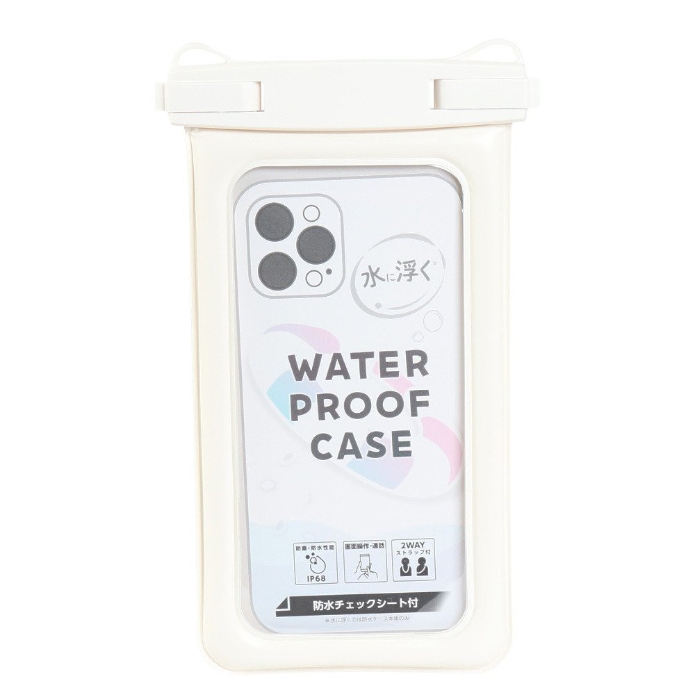 オウルテック（Owltech）（メンズ、レディース）防水スマートフォンケース OWL-WPCSP10R-WH
