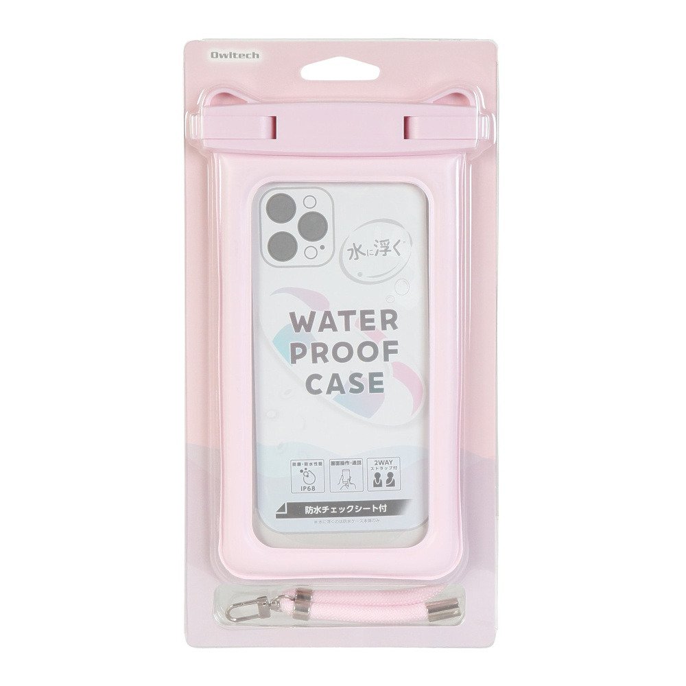 オウルテック（Owltech）（メンズ、レディース、キッズ）防水スマートフォンケース OWL-WPCSP10R-PK