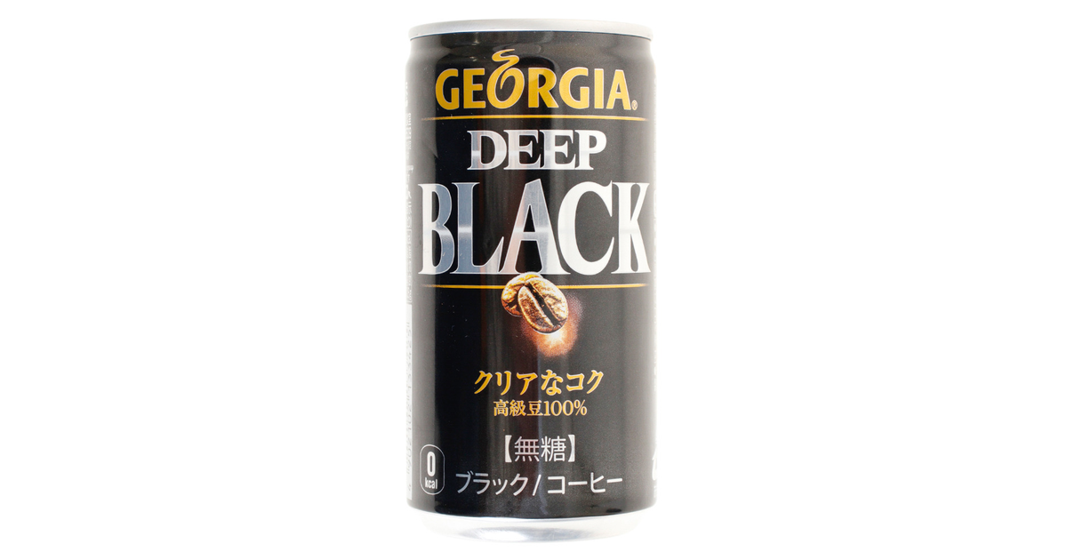 ディープブラック 185g 無糖 Georgia エルブレス
