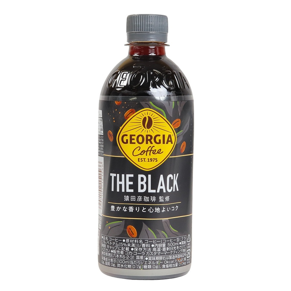 ジョージア（GEORGIA）（メンズ、レディース）THE BLACK 猿田彦珈琲監修 500ml P500ジョージア ザ ブラック
