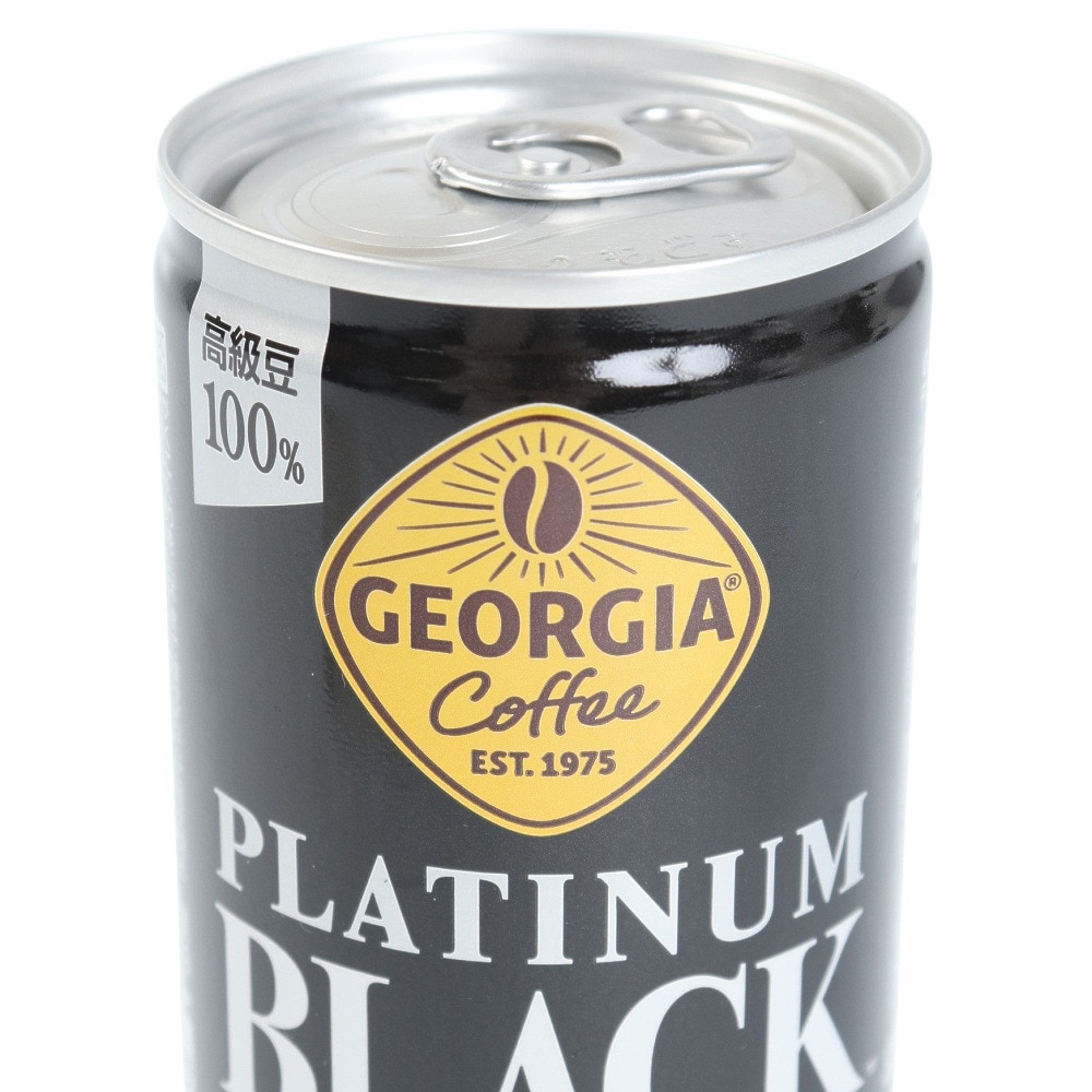 ジョージア（GEORGIA）（メンズ、レディース）缶コーヒー プラチナムブラック 185g
