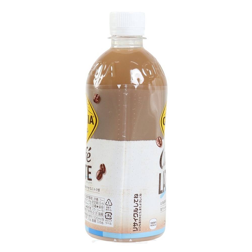ジョージア（GEORGIA）（メンズ、レディース）コーヒー飲料 カフェラテ PET500ml コーヒー ラテ ミルク ペットボトル