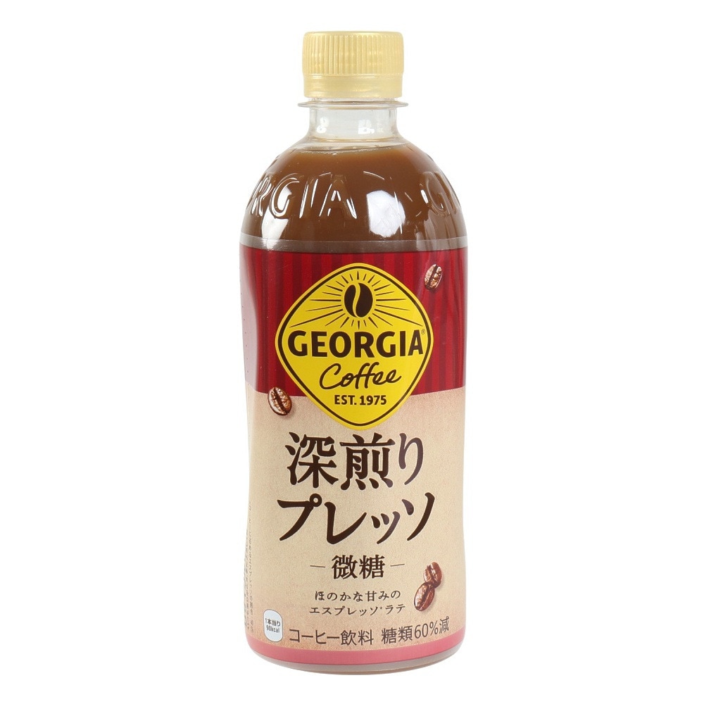ジョージア（GEORGIA）（メンズ、レディース）コーヒー飲料 エスプレッソラテ 深煎りプレッソ PET500ml コーヒー エスプレッソ ペットボトル