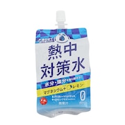 (メンズ、レディース、キッズ)パウチ飲料 熱中対策パウチ レモン味 300g 水分補給 塩分補給 熱中症対策 暑さ対策 持ち運び ドリンク パウチ