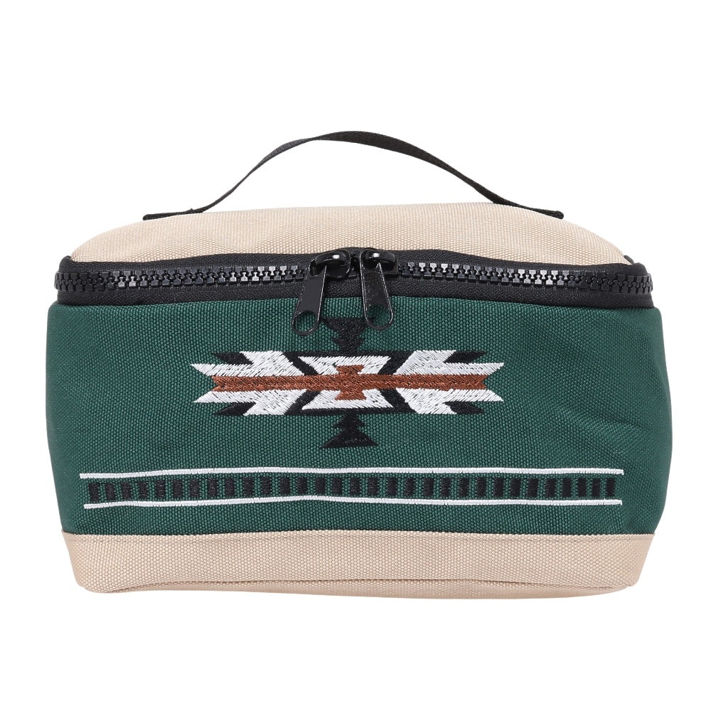 アミナ（amina）（レディース）オルテガBOXポーチ CAAP2103 GREEN
