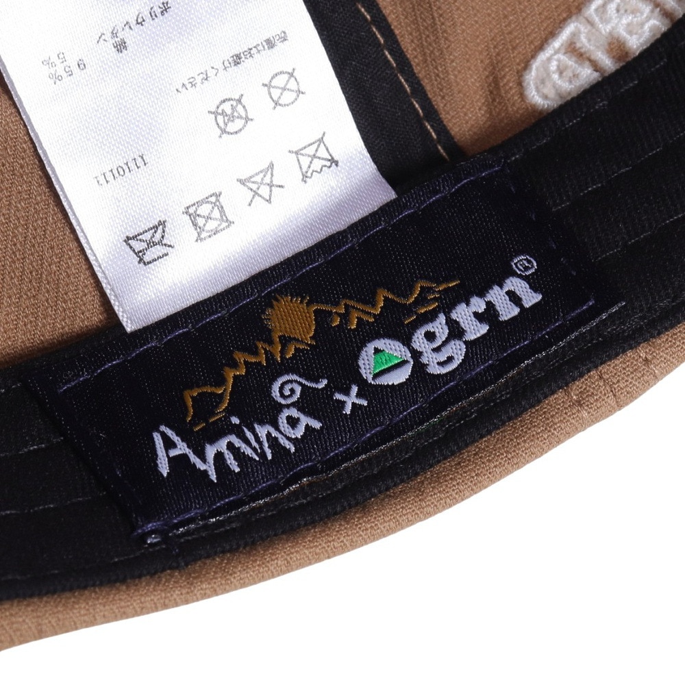 アミナ（amina）（メンズ、レディース）ヨヨビカンパイキャップ COHP4101 KHAKI