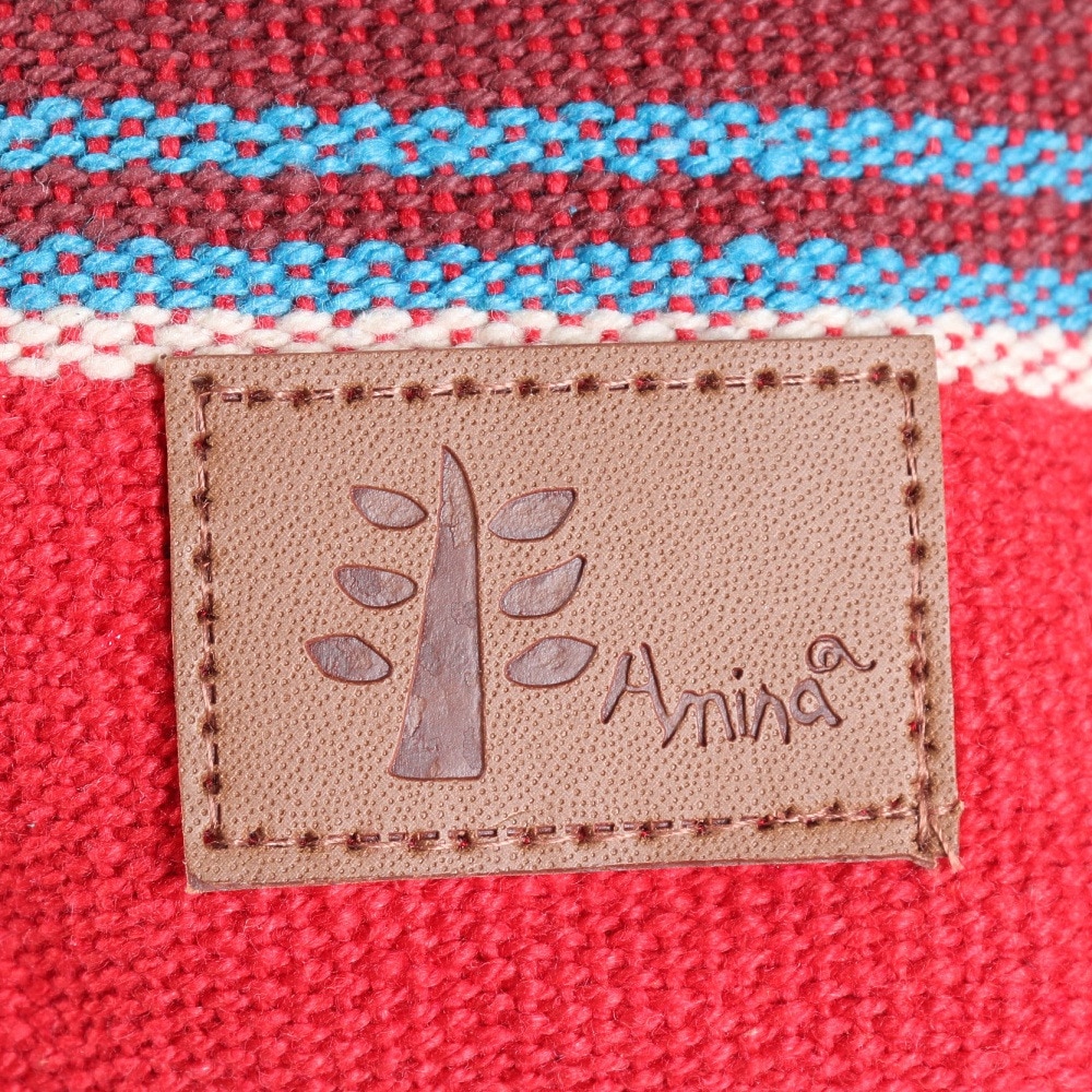 アミナ（amina）（メンズ、レディース）ネパールボディショルダーバッグ NQTP5119 REDCHILI