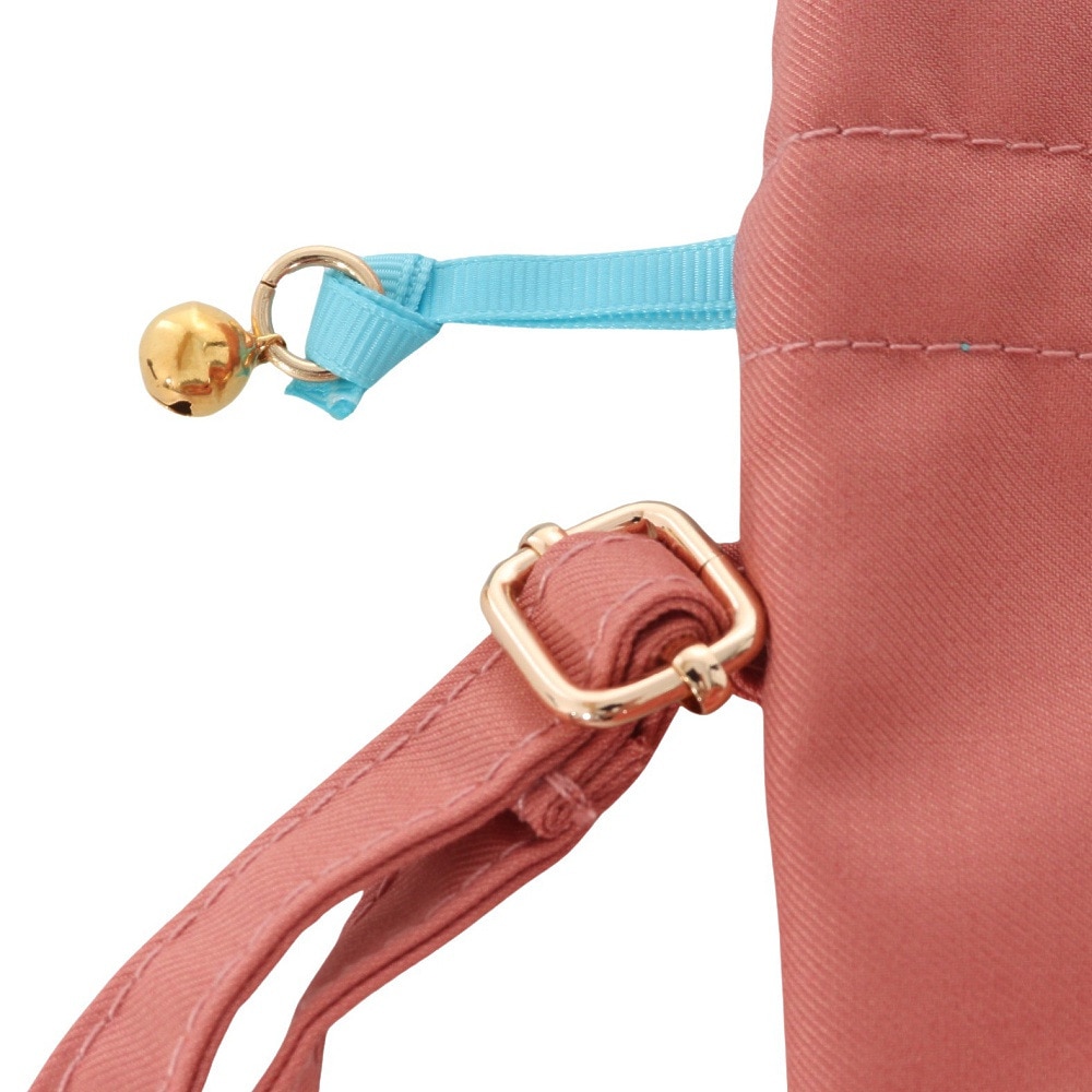 アミナ（amina）（メンズ、レディース、キッズ）交差縫い巾着 ショルダー バッグ 7CRP4202 PK NEKO