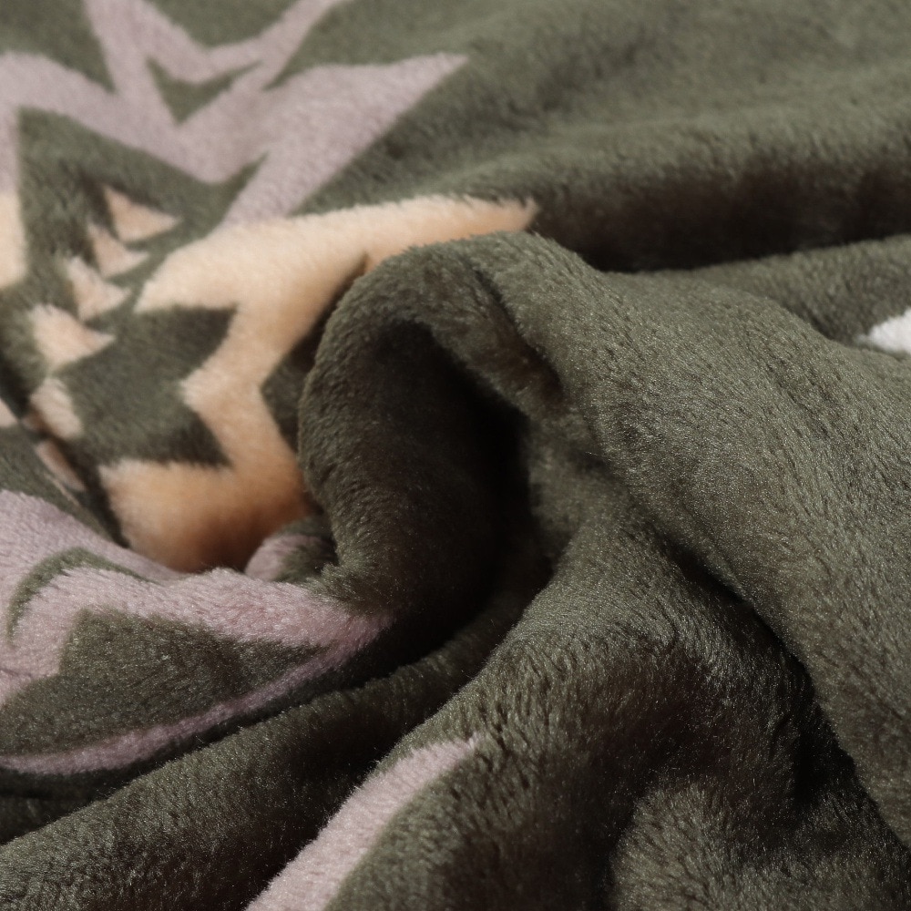 アミナ（amina）（メンズ、レディース）裏ボア NOMADY ブランケット M CCKP4302 KHAKI ポンチョ 保温