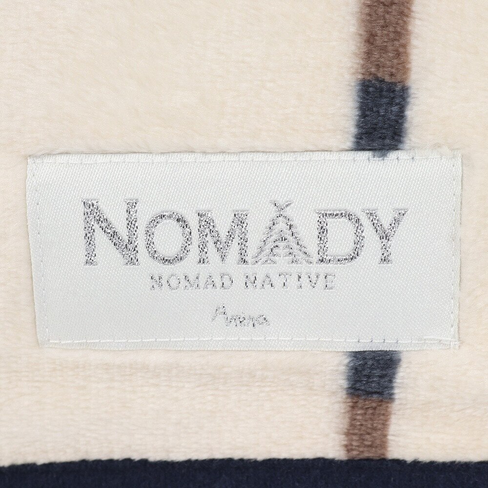 アミナ（amina）（メンズ、レディース）裏ボア NOMADY ブランケット XL シングルサイズ CCKP4303 NATURAL 保温