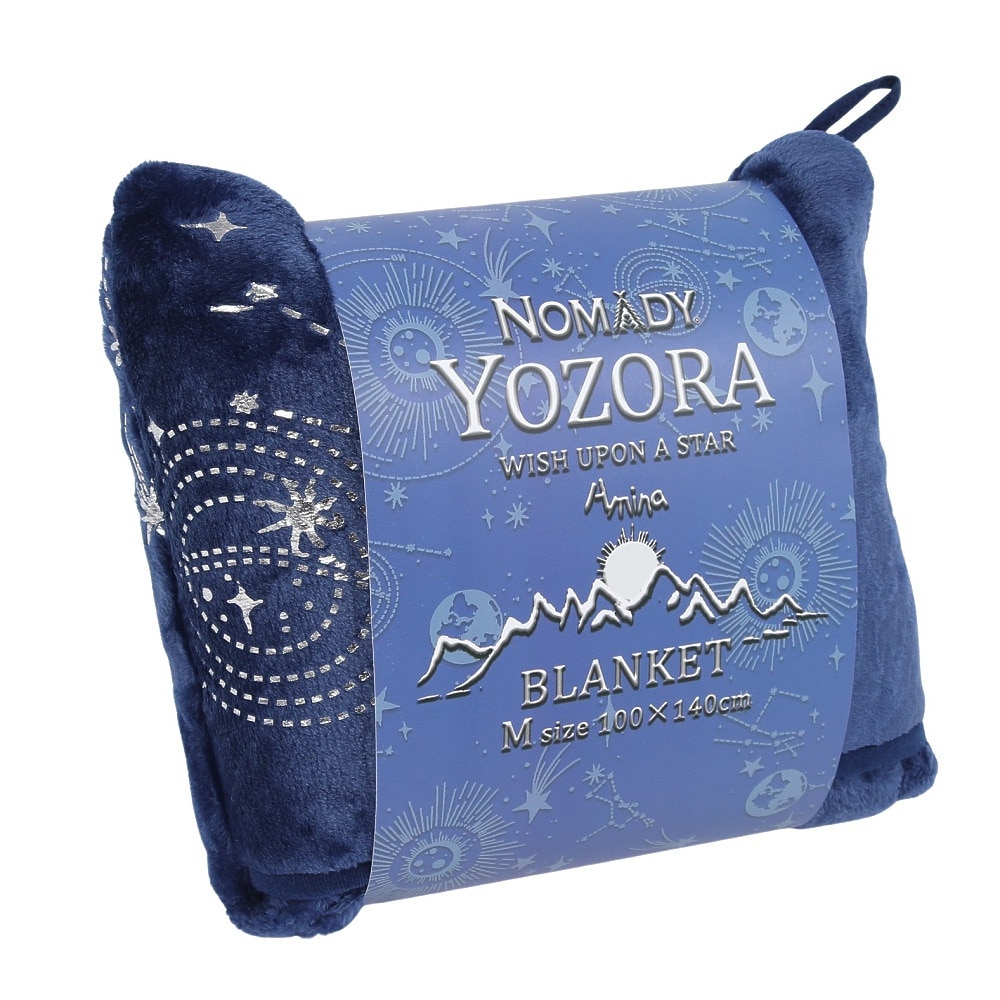 アミナ（amina）（メンズ、レディース）夜空 ブランケット M NOMADY CTDP4302 NAVY