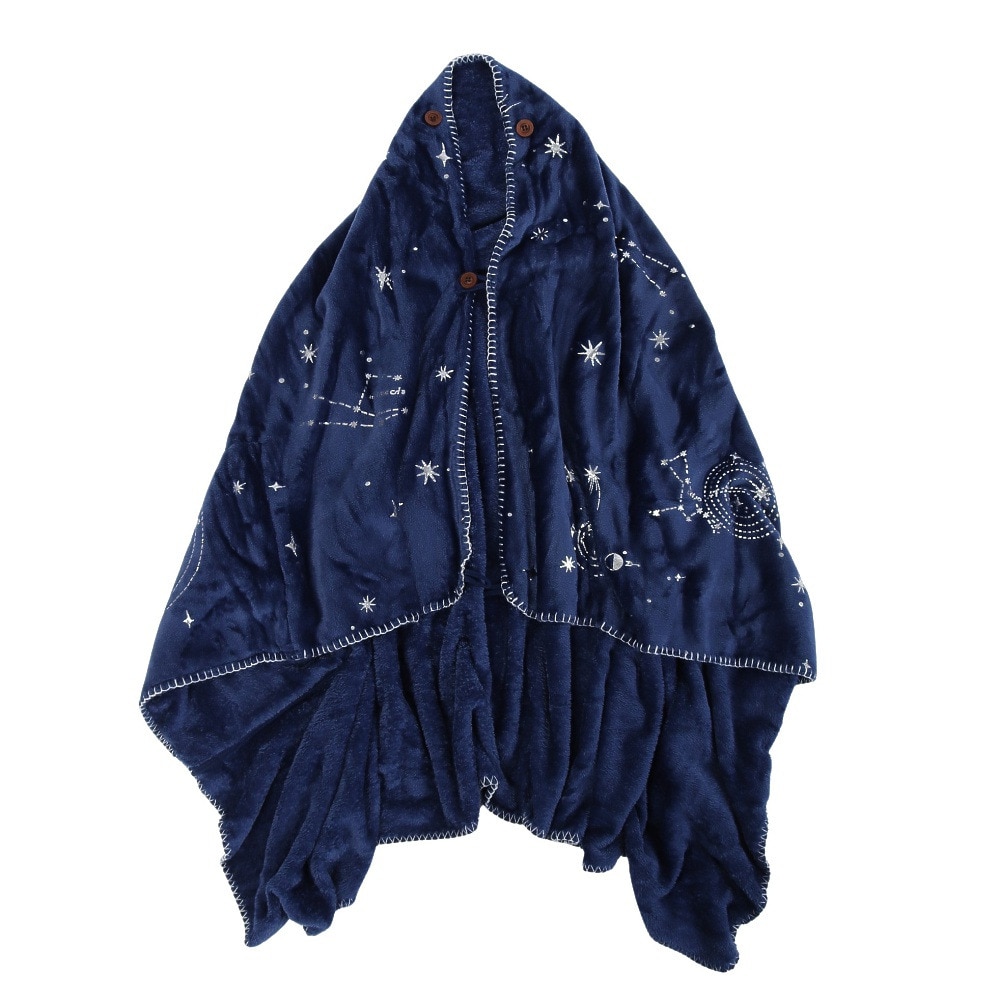 アミナ（amina）（メンズ、レディース）夜空 ブランケット M NOMADY CTDP4302 NAVY