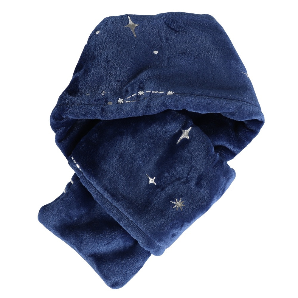 アミナ（amina）（メンズ、レディース）夜空 ストール CTDP4304NAVY ネイビー 防寒 リバーシブル