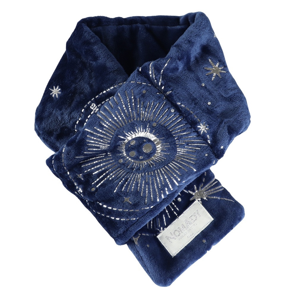 アミナ（amina）（メンズ、レディース）夜空 ストール CTDP4304NAVY ネイビー 防寒 リバーシブル
