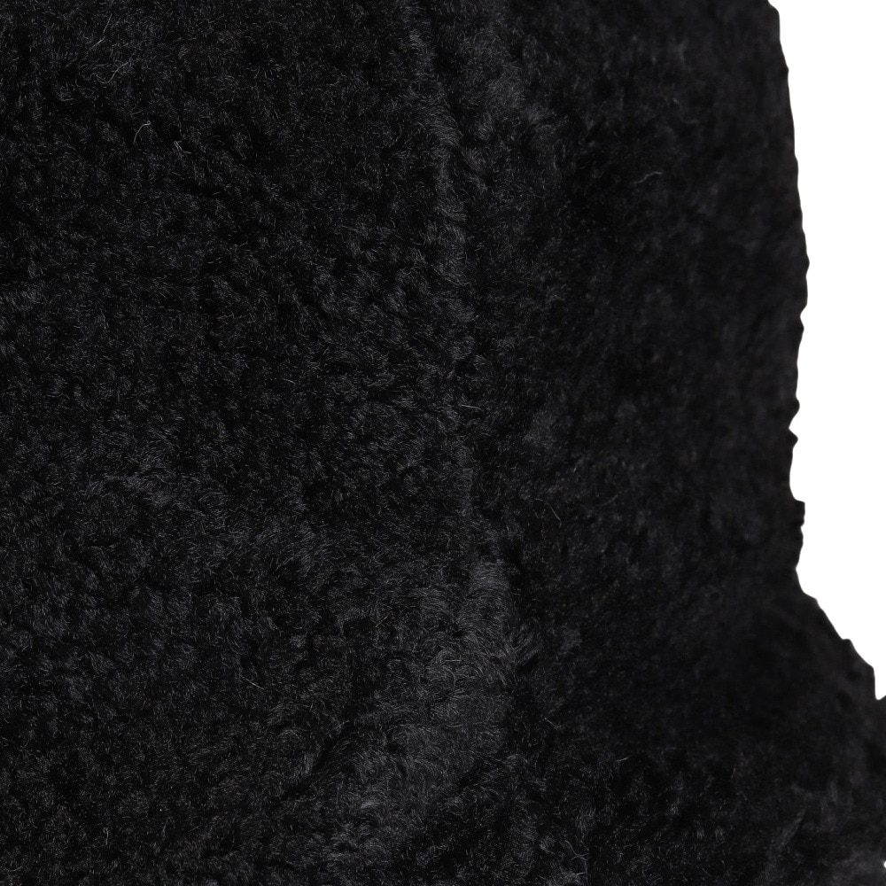 アミナ（amina）（メンズ、レディース）プラムファー キャップ JTYP3305 BLACK 黒