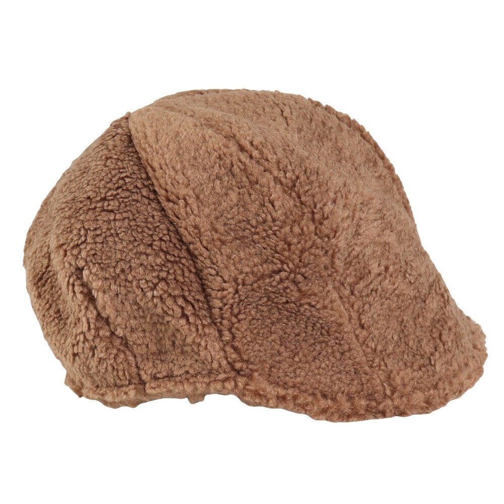 アミナ（amina）（メンズ、レディース）プラムファー キャップ JTYP3305 CAMEL キャラメル