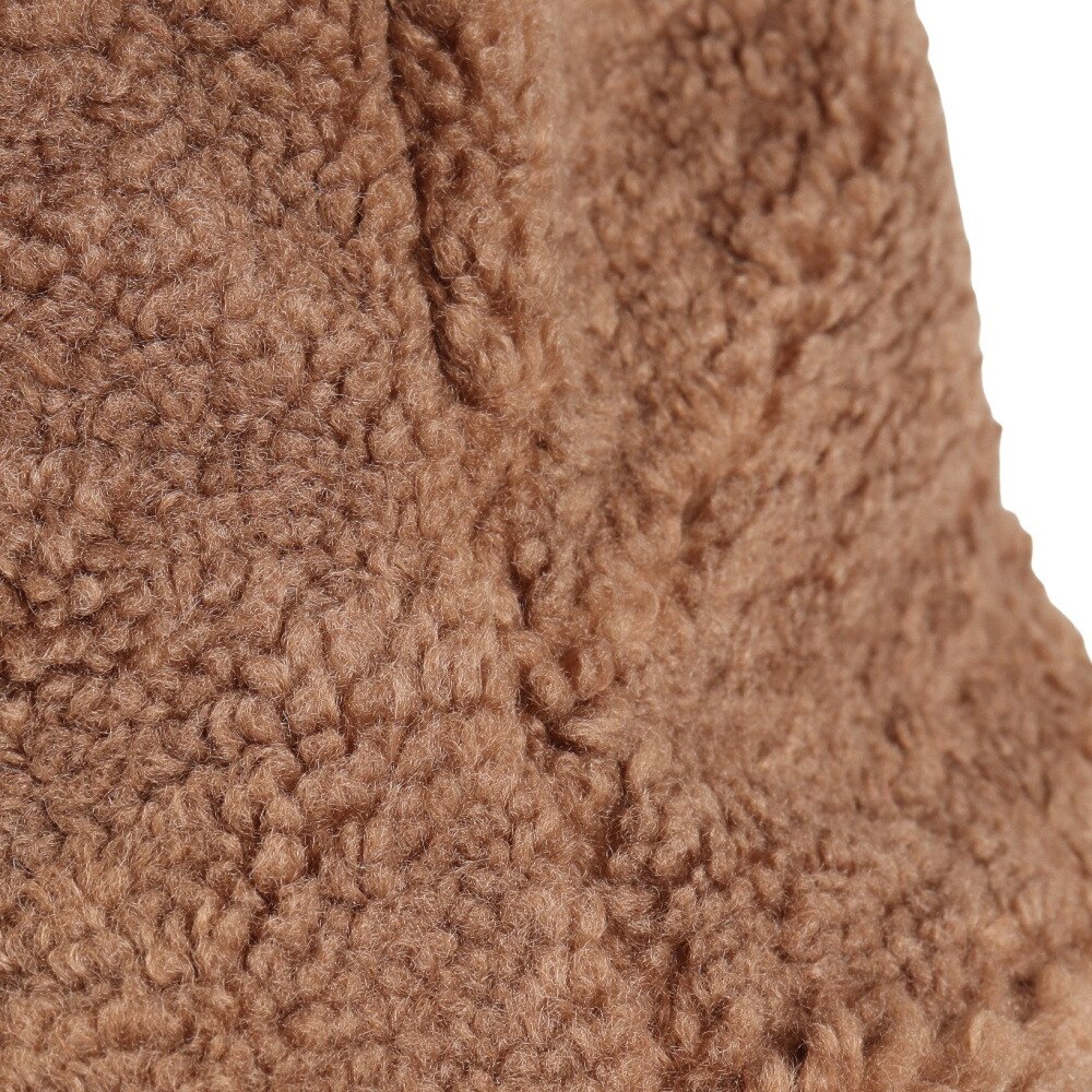 アミナ（amina）（メンズ、レディース）プラムファー キャップ JTYP3305 CAMEL キャラメル