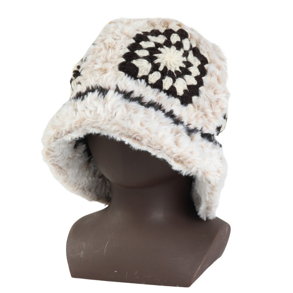 アミナ（amina）（メンズ、レディース）クロシアハット NSRP3301WHITE 防寒 白