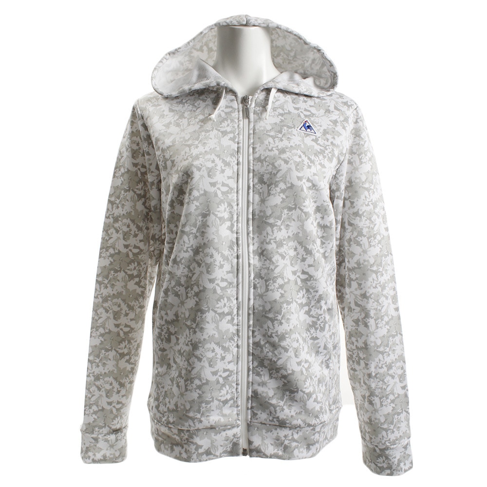 レディース スウェットジャケット QMWMJF42 WHT