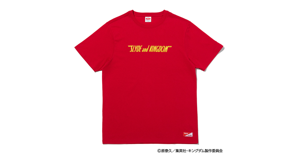 キングダム オリジナル ロゴ 半袖tシャツ Sl Kingdom111 Red スライド エルブレス