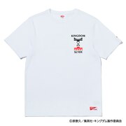 キングダム オリジナル ロゴ 半袖tシャツ Sl Kingdom111 Wht スライド スーパースポーツゼビオ