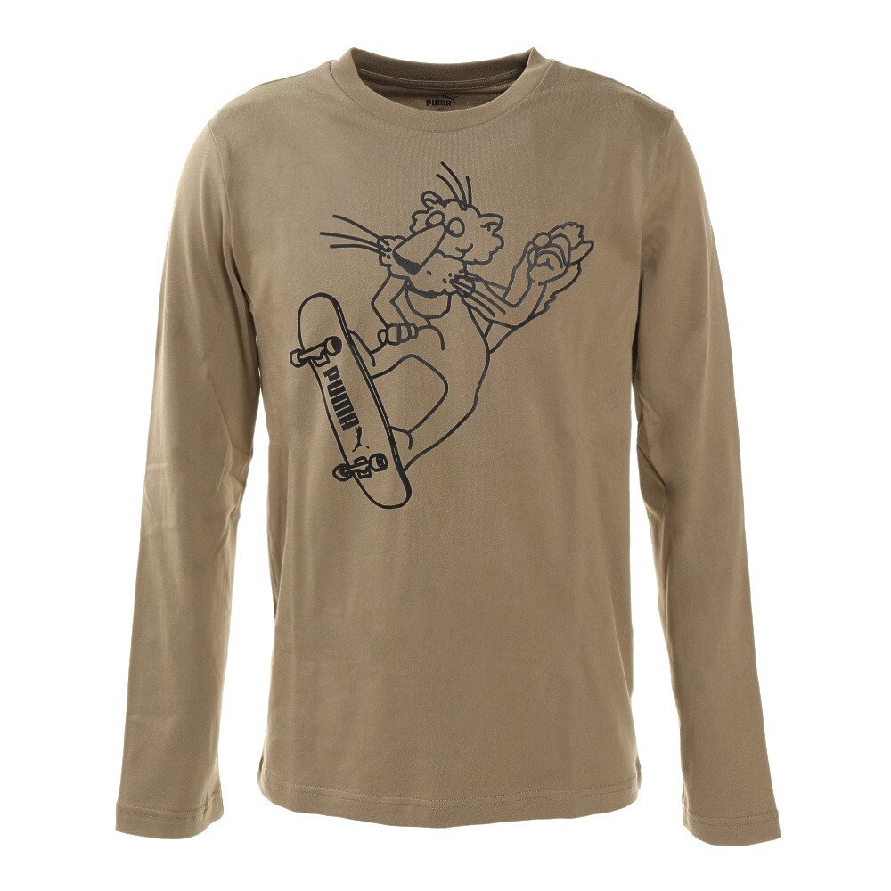  SUPER PUMA 長袖Tシャツ 587607 01 FGRN スポーツウェア