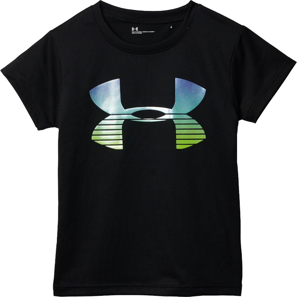  ガールズ ビックロゴ 半袖Tシャツ 1328767 BLK/MIR/HVY オンライン価格