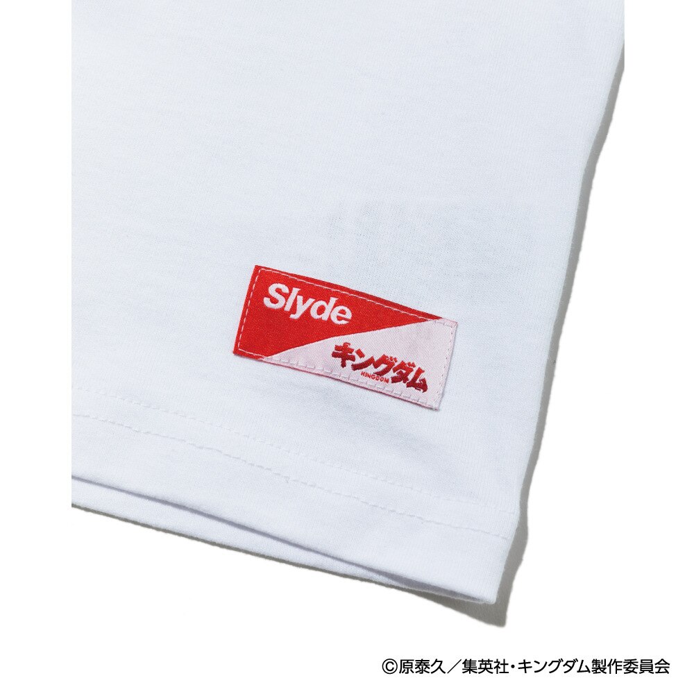 キングダム キッズ Shin 信 ロゴ 半袖tシャツ Sl Kingdom1 Wht オンライン価格 スライド スーパースポーツゼビオ