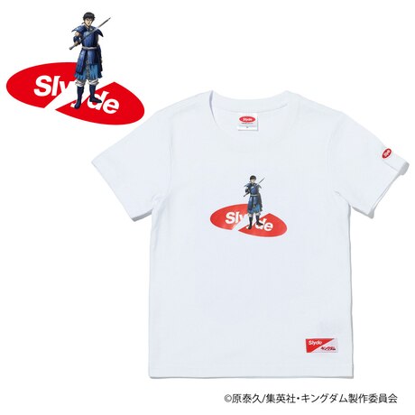 キングダム キッズ SHIN (信) ロゴ Tシャツ SL-KINGDOM201-wht 半袖   オンライン価格