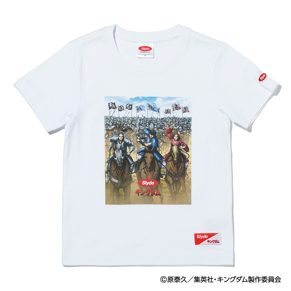  キングダム キッズ 3 SQUADS 半袖Tシャツ SL-KINGDOM202-wht オンライン価格