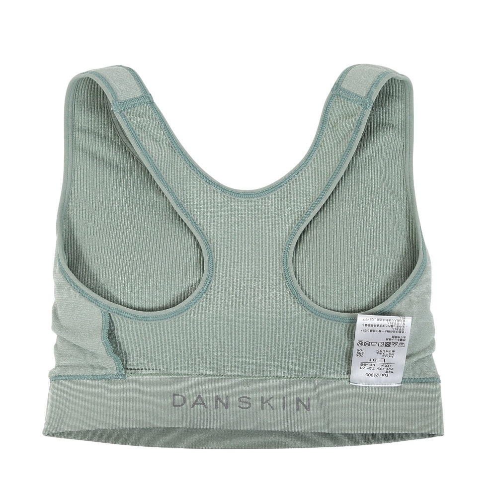 ダンスキン（DANSKIN）（レディース）インナー ストレッチ サポートブラ 緑 S-Lサイズ DA123905 GF レディースインナー UPF15-30 UVカット 速乾