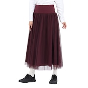 (レディース)TULLE ギャザースカート DA422153 KB