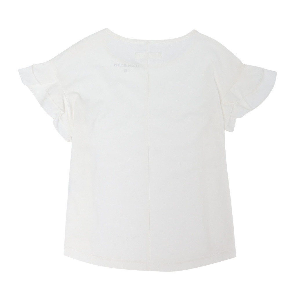 ダンスキン（DANSKIN）（キッズ）キッズ MRCRZ フリルスリーブ Tシャツ DAJ523163 JW