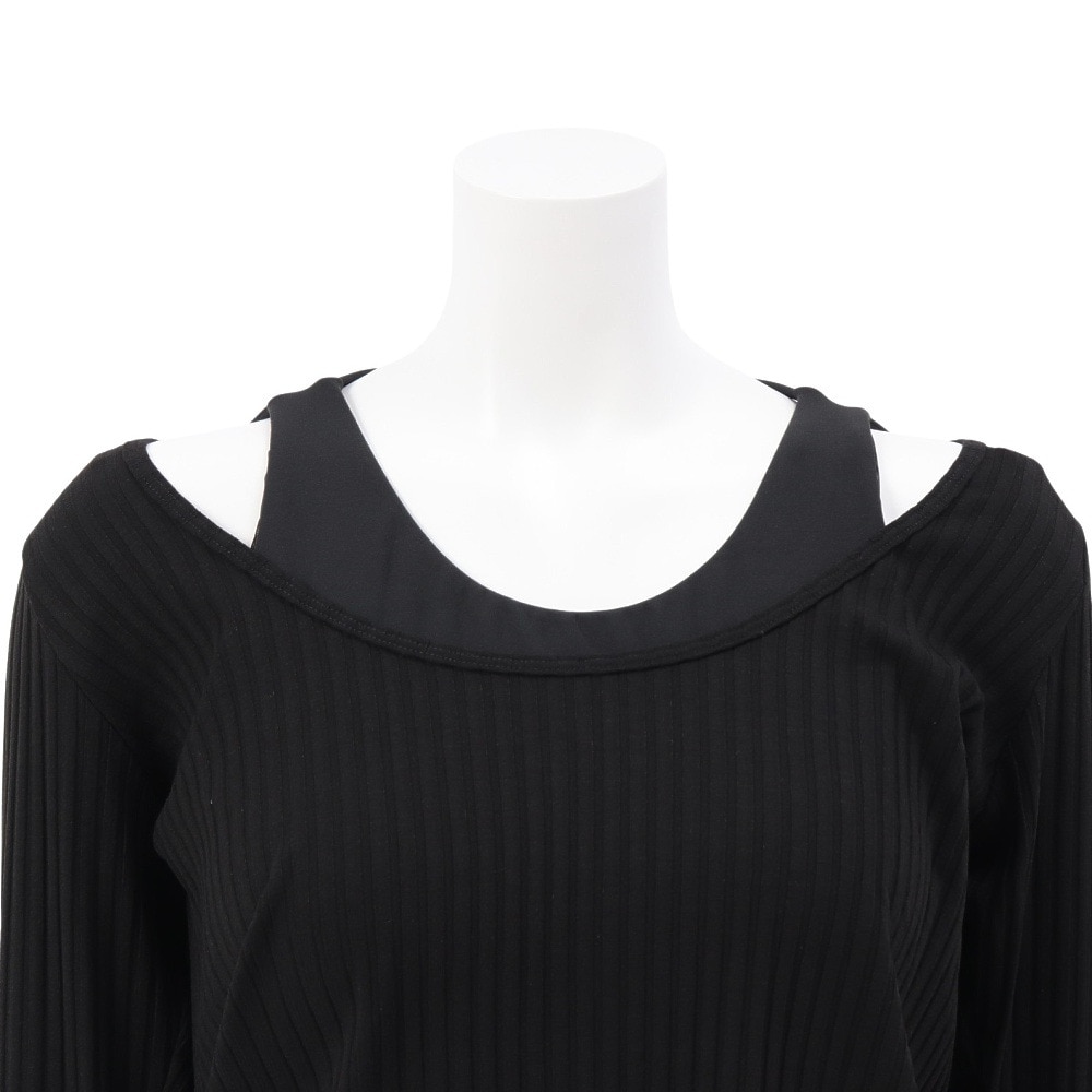 ダンスキン（DANSKIN）（レディース）ALLONGE セットアップ トップ DC123301 K2