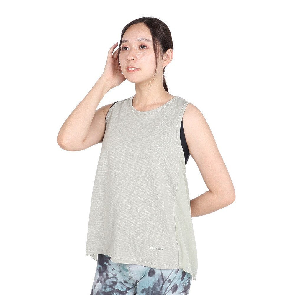 【新品未使用】danskin ストレッチ 撥水加工 ノースリーブトップス 楽天市場】ダンスキン（danskin） フレンチトップの通販
